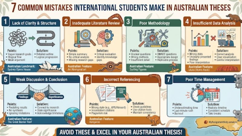 Students Make in Their Australian Thesis